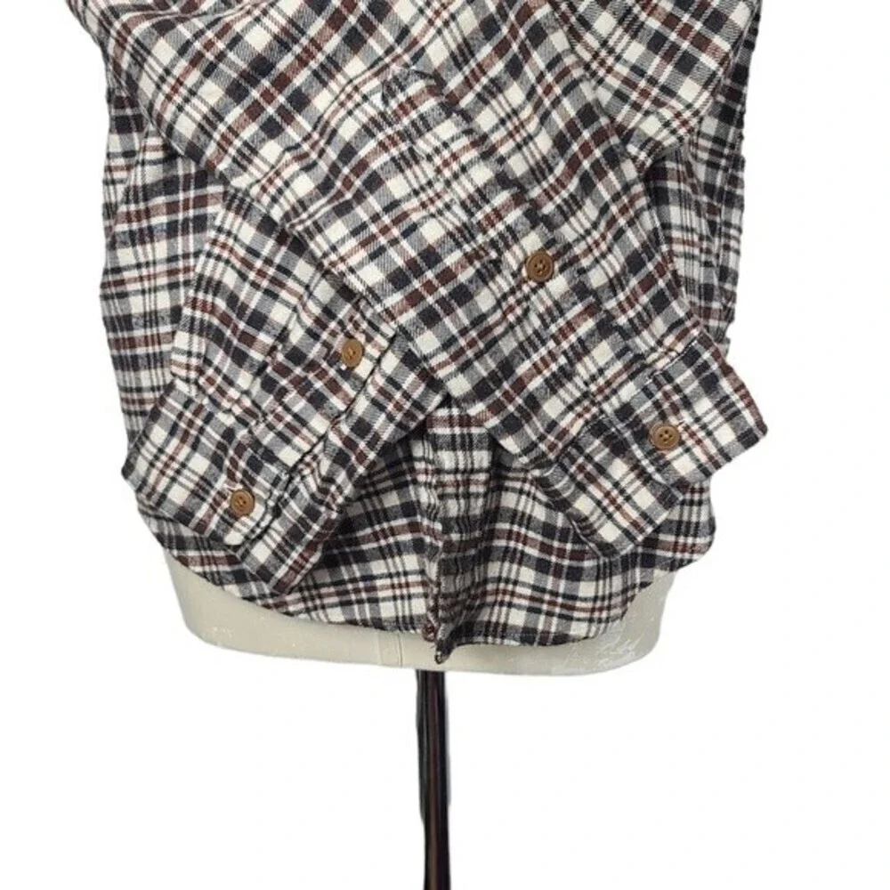 J. Crew Mercantile Plaid Long Sleeve Button Down Shirt S